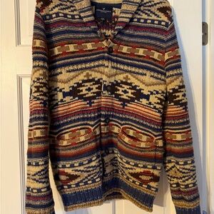 American Eagle Outfitters Multicolor Cardigan Sweater